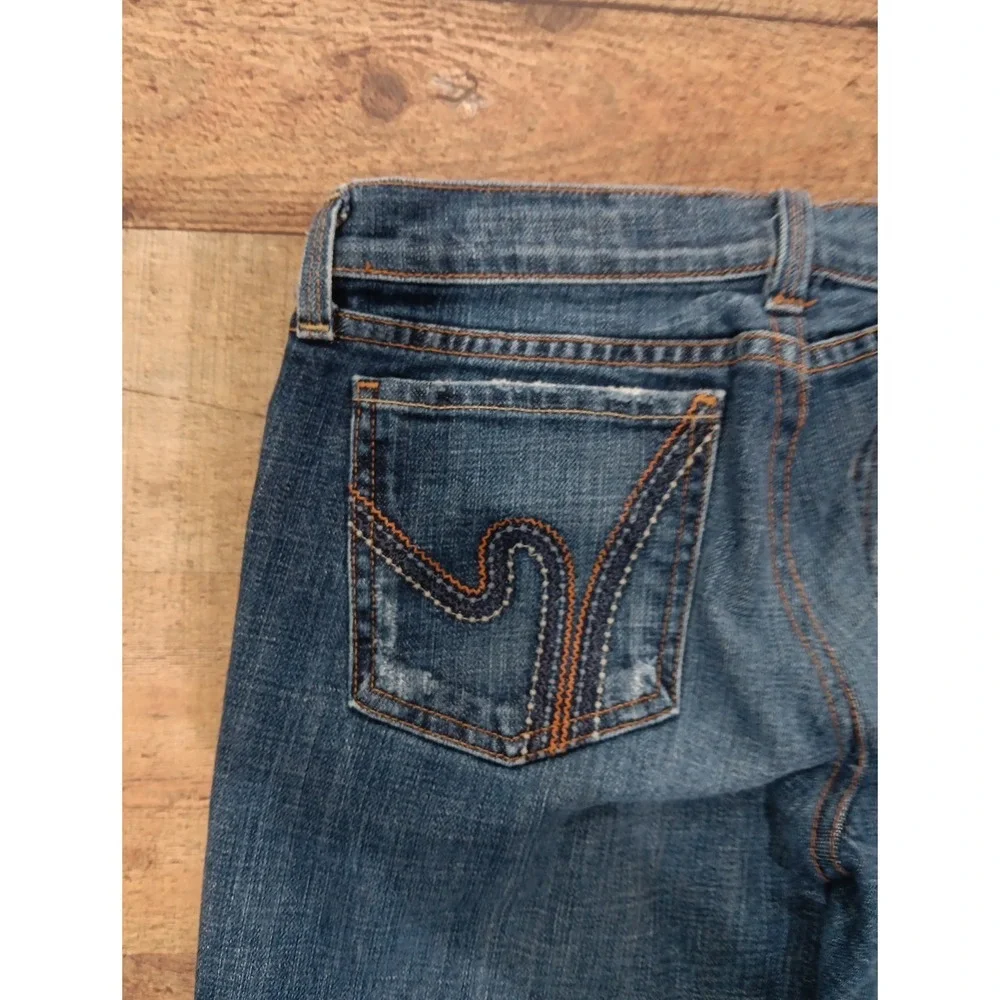 CITIZENS OF HUMANITY Ric Rac #108 Low Waist BootcutJeans 28 Denim (2549)